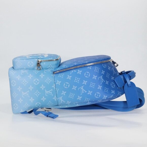 LOUIS VUITTON Monogram Clouds Multi Pocket Backpack Blue M45441 Auth yk18948M - Picture 5 of 16